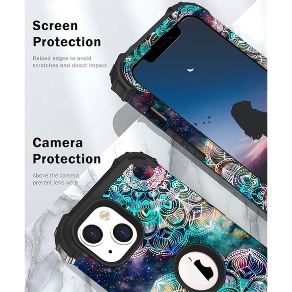 Hocase for iPhone 14 Pro Max Case, Heavy Duty Shockproof Protection - NWT. - Picture 7 of 9